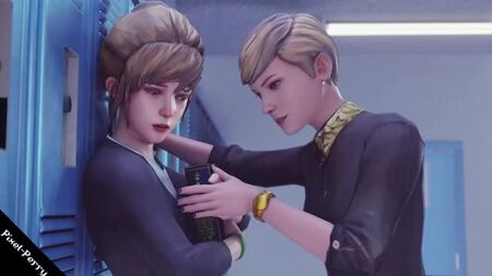 Porno futanari et futa : Kate, Life is Strange, Pixel-Perry, Victoria Chase, animation, Blender, son, webm