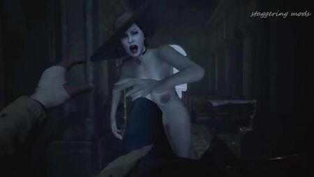 Resident Evil 8 : Village — Lady Dimitrescu — Mod de nudité (Présentation)