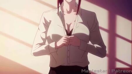Makima | Chainsaw Man | Hentai | Хентай | Animation | Анимация | [4K] (par MapleStar)