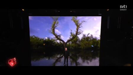 Anders Bagge – Plus grand que l'univers (Melodifestivalen, 19 février 2022)