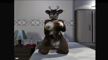 3D Yiff par H0rs3 - Porno futanari furry - Sexe - E621 - FYE - Futanari - Jeune fille cerf - Masturbation - Éjaculation