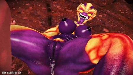 3D Yiff par Cavafly01 Porno furry hétéro Sexe E621 FYE Doom r34 rule34 domination féminine imp démone fétichisme des pieds