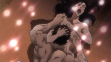 Baki Saison 1 : Scènes de sexe dans l'anime