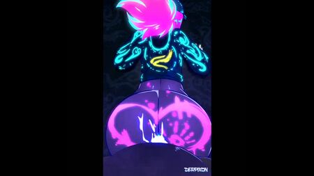 League of Legends KDA Akali par Derpixon R34 Rule34 LoL K_DA