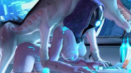 Les frasques alcoolisées de Tali (scène de sexe dans Mass Effect)