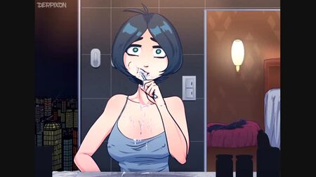 « Time Stopped Brush » par [Derpixon] (hentai, хентай, sexe, anal, porno, seins, 18+, anime)