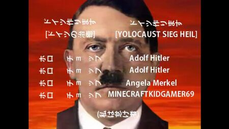 Générique d'ouverture de l'anime « Adolf Hitler »