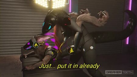 3D Yiff 2/3 par Dreamertooth : un robot hétéro se fait baiser sauvagement - Porno furry - Sexe - Scalie Lizardx