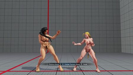 Street Fighter V — Laura & Cammy (BB Muscle) Mod nu