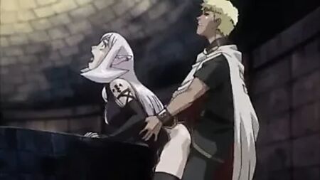 Sexe hard en levrette avec rayons X hentai