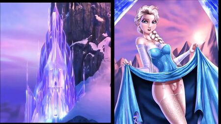 SekushiLover - Elsa de Disney contre Elsa nue