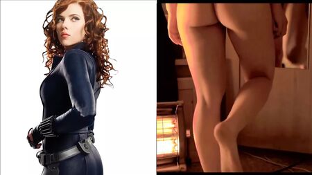 SekushiLover - La Veuve noire contre Scarlett nue