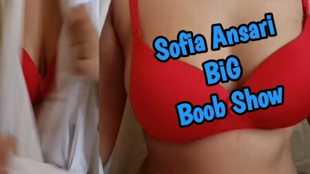 Sofia Ansari : le spectacle des gros seins